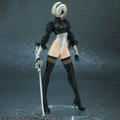 放熱スカートを外すと太ももが露に！『ニーア オートマタ』より「2B」フィギュアDX版が再受注開始ー差し替えパーツで多彩なディスプレイを楽しめる