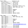 ドメインの所有権が移った事が確認できた