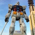 2010年に東静岡に登場した実物大ガンダム（C）創通・サンライズ