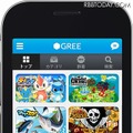 「GREE」トップページ