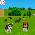 子犬と一緒に暮らすソーシャルペットゲーム『どこでもペット かわいい子犬』 