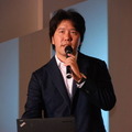 昨年に引き続いて登壇したグリー・田中社長