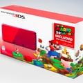 ニンテンドー3DSフレアレッド『スーパーマリオ3Dランド』プリインストール版