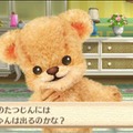 3DS『クマ・トモ』クマと友情を深めるゲーム ― プレイヤーのことを覚えて会話が広がる