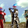 『仮面ライダー バトライド・ウォー』放映中の「仮面ライダーウィザード」から「オールドラゴン」参戦