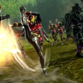 『仮面ライダー バトライド・ウォー』放映中の「仮面ライダーウィザード」から「オールドラゴン」参戦