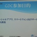 【GDC 2013 報告会】ハードルは高くない！GDC旅行記2013・・・中林寿文氏