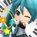 『初音ミク and Future Stars Project mirai』プレイ画面