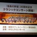 歴代の人気楽曲を演奏するクラシックコンサート