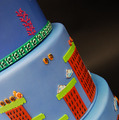 25th Anniversary Super Mario Brothers Cake