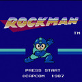 『ロックマン』タイトル画面