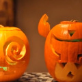 チャチャとカヤンバのハロウィンカボチャ