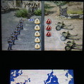 プレイヤーは軍隊ユニットを行動させたり、サイコロを使って戦闘したり