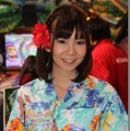 【JAEPO 2014】会場を彩るコンパニオンのお姉さまをチェック「やっぱりゲーセンは、楽しい！」