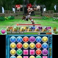 『パズドラＺ』×『神羅万象チョコ』灼炎のアポロ_バトル画面