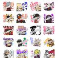 『BLAZBLUE』のちびキャラがキュートでコミカルな「LINEスタンプ」になって登場