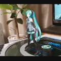 初音ミクをロボット掃除機「ルンバ」に乗せてARライブをやってみると…可動式円形ステージとしてベストマッチ