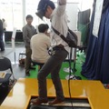 【DCE 2014】OculusによるVR綱渡りを体験！仮想空間なのに、恐怖感で足が竦む