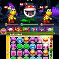 『PUZZLE & DRAGONS SUPER MARIO BROS. EDITION』おためし版ノーマルコースバトル画面（マリオチーム）