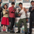 【レポート】『モンハン クロス』TVCM完成発表会にDAIGO、井上聡、松岡茉優、武井壮が集合