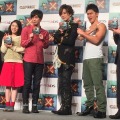 【レポート】『モンハン クロス』TVCM完成発表会にDAIGO、井上聡、松岡茉優、武井壮が集合