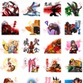 ゲーム内ドットを使用した『ブレイブルー』LINEスタンプ第3弾の配信開始