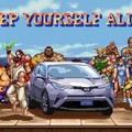 昇竜拳で車を労るリュウ！『ストリートファイター II』がトヨタの“C-HR”との特別ムービー公開