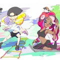 『スプラトゥーン2』次回フェス「瞬発力 vs 持久力」に向けたテンタクルズのイラスト公開─二人の健康美が眩しい！