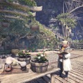 『モンハン：ワールド』拠点アステラの植生研究所やマカ錬金などの施設が公開―アクションの練習ができるトレーニングエリアも存在