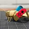 『Nintendo Labo』ダンボールコントローラーをファンが早速再現―トノサマバッタの脚にJoy-Conが！