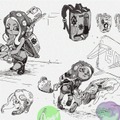 『スプラトゥーン2 オクト・エキスパンション』主人公のイラストをお披露目！ 「オクタリアン」は真面目で几帳面