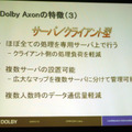 【GTMF 2009】次世代のボイスチャットを実現するDolby Axon〜ドルビージャパン