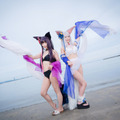 【コスプレ】真夏の夜にネロ、ナルメアほか人気キャラが魅惑！「ラグコス2019」水着美女レイヤーまとめ（後編）【写真122枚】