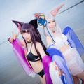 【コスプレ】真夏の夜にネロ、ナルメアほか人気キャラが魅惑！「ラグコス2019」水着美女レイヤーまとめ（後編）【写真122枚】