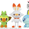 「ポケットモンスター でっかいぬいぐるみ　～サルノリ・ヒバニー・メッソン～」（C）Nintendo・Creatures・GAME FREAK・TV Tokyo・ShoPro・JR Kikaku　（C）Pokemon