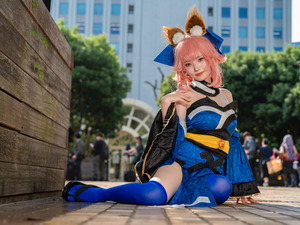 【コスプレ】狐キャラといえば、『FGO』玉藻の前！「ご主人様」と呼ばれたい注目レイヤー・はる佳【写真9枚】 画像