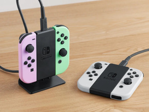 複数持ちに便利！ニンテンドースイッチ「Joy-Con充電スタンド（2way）」が発表―立てかけても、寝かせても充電が可能 画像