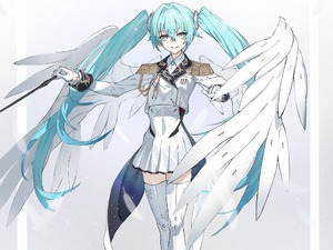 ウイングゼロEWやダブルオーをイメージした「初音ミク」が素敵！ガンダム45周年コラボで特別イラスト＆楽曲お披露目 画像