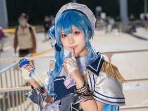 【コスプレ】ホロライブ・すいちゃんは「EXPO」でも可愛いかった！煌めく衣装に躍動感溢れるポージングが魅力的【写真8枚】 画像