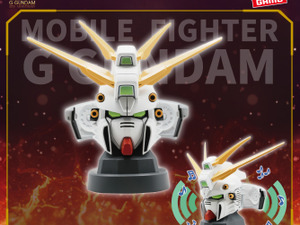 「ゴッドガンダム」たちがヘッド型スピーカーに！「シャイニングガンダム」はスーパーモードへの変形も再現 画像