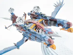 「シン・エヴァンゲリオン劇場版」より「AAAヴンダー」が堂々プラモ化！全長約509mmもの迫力ある造形に、主砲やアンテナは可動式 画像