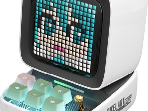 【44%オフ】“デスクが急に楽しくなる”小型スピーカーが7,270円に。Divoom「Ditoo Pro」がセール中音と光でデスクが楽しくなる小型スピーカー「Divoom Ditoo Pro」が44％オフに。 画像