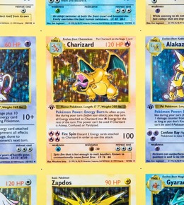 現在約390万円！「ポケモンカード」1999年初版アンカットシートがオークションに出品