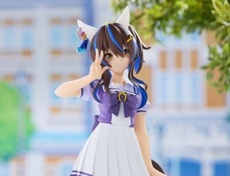 『ウマ娘』髪の動きまで忠実再現！「ダイタクヘリオス」が制服姿で立体化―11月25日よりバンプレストブランドにて新登場