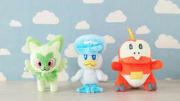 『ポケモンSV』ニャオハ・ホゲータ・クワッスの“うるつや瞳”に癒される!人気シリーズ「キミきめぬいぐるみ」に仲間入り