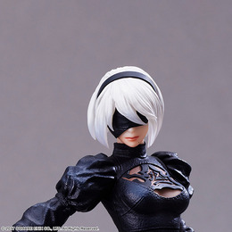 チラ見えする太もも…!『ニーア オートマタ』より「2B」のフィギュア再受注開始!背中の素肌や細かな装飾まで見どころ満載