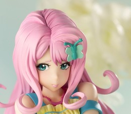 「マイリトルポニー」が美少女フィギュアに！山下しゅんや氏による可愛らしい「MY LITTLE PONY美少女 フラッターシャイ」再販分の予約は10月15日まで