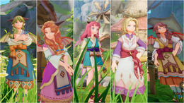 『聖剣伝説 VISIONS of MANA』はモブも美女・美少女揃い！ 旅立ちの村から大都市まで、5人×6地域の「美女30人」に大注目【フォトレポ】