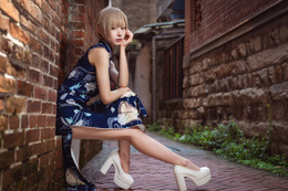 チャイナドレス/月海つくね(X:@XaiabP)