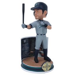 イチロー選手の功績を称えた、世界限定3,000個のボブルヘッド人形が発売決定!米国野球殿堂入り発表の1月22日に先行予約販売